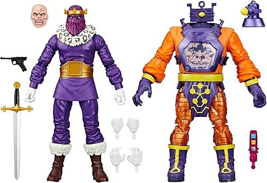 Marvel Baron Zemo And Arnim Zola Action Figures
