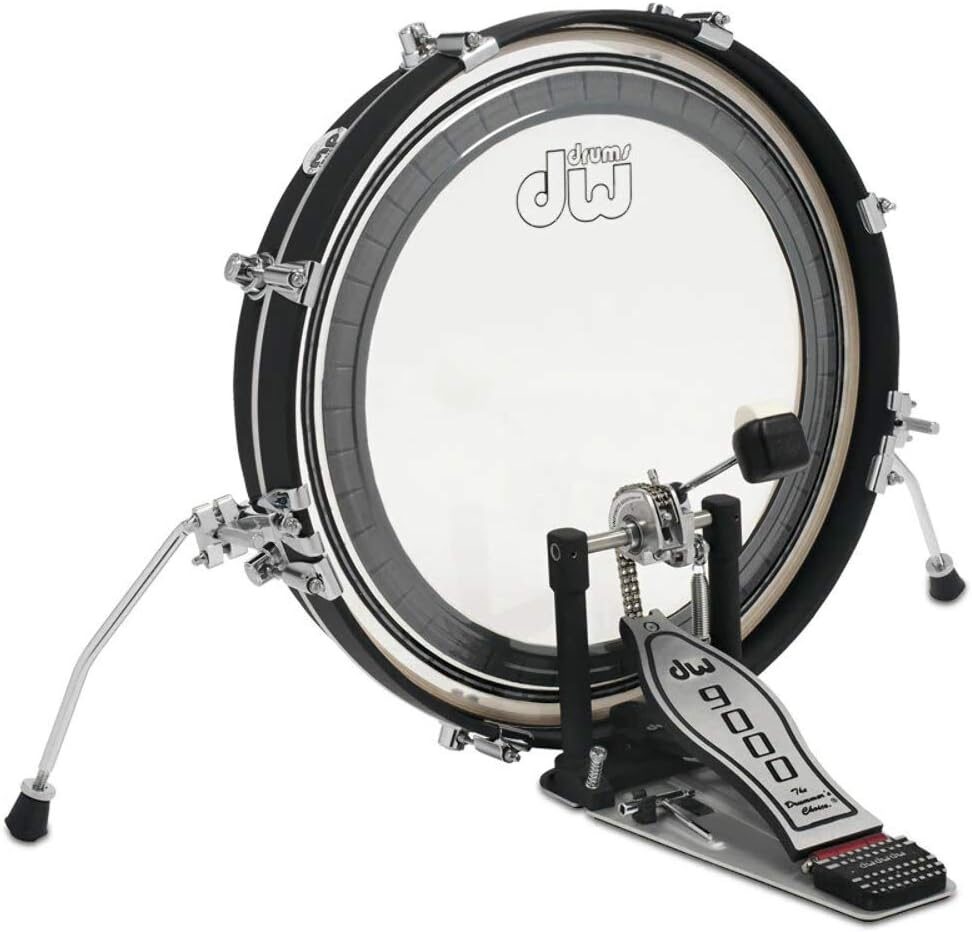 DW Bass Drum, Black (10010.000.55KM)