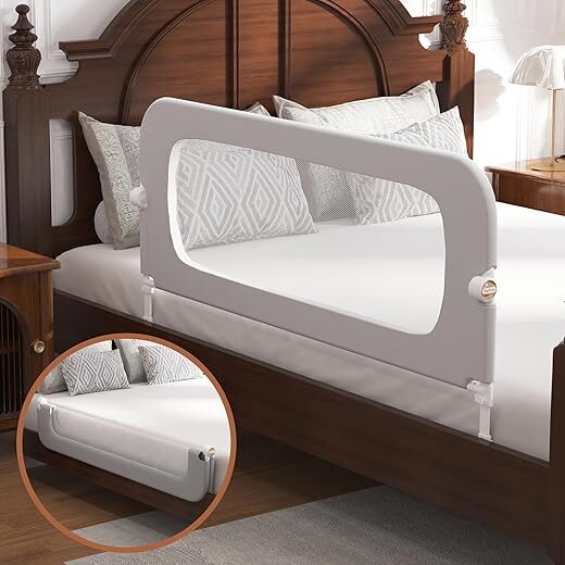 FigTime Bed Rail Guard for Toddlers and Kids