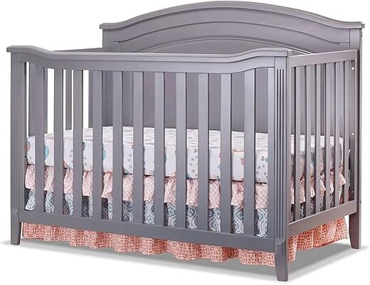 SORELLE FURNITURE Berkley Round Top 4-in-1 Convertible Crib