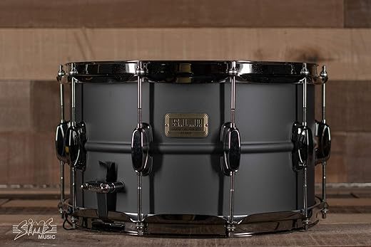 Tama Big Black Steel Snare Drum – 8″x14″ Limited Edition