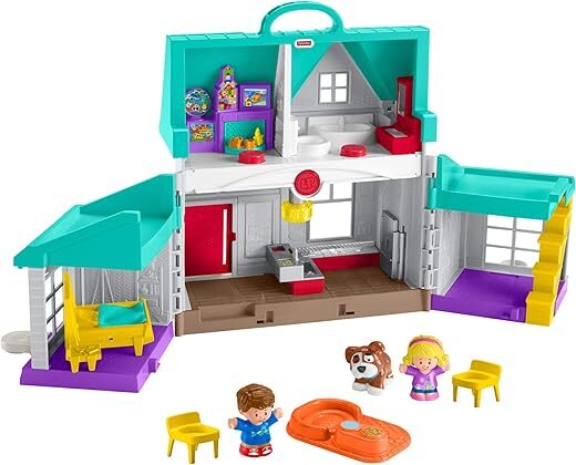Fisher-Price Big Helpers Home Playset With Music