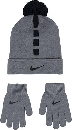 Nike Big Kids’ Elite Beanie and Gloves Set