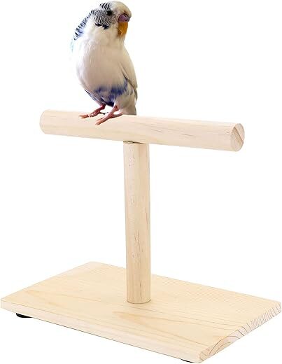 Filhome Bird Perch Stand Training Tabletop Platform