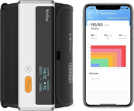 Wellue Bluetooth Blood Pressure Monitor
