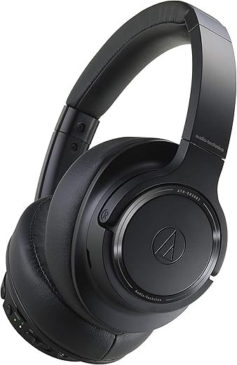 Audio-Technica Bluetooth Wireless Over-Ear Headphones ATH-SR50BTBK
