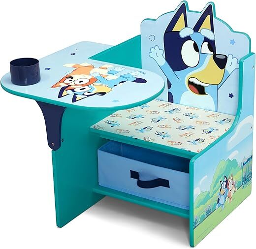 Delta Children Bluey Chair Desk With Storage Bin