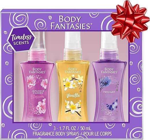 Body Fantasies Body Spray Holiday Gift Set