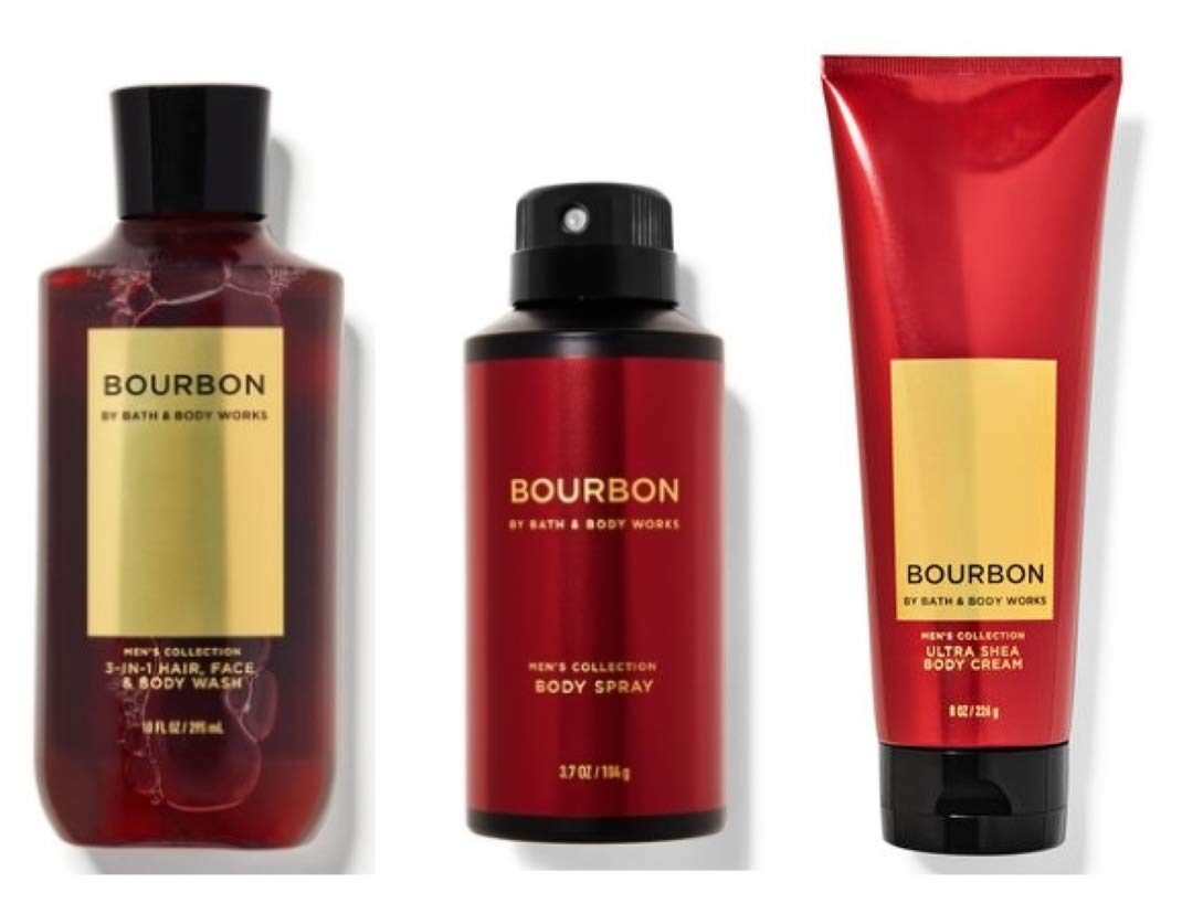 Bath & Body Works Bourbon Ultra Shea Body Cream Set