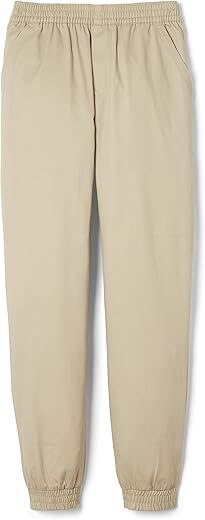 French Toast Pull-on Twill Jogger Pants