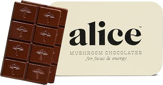 Alice Brainstorm Mushroom Chocolates Energy Bites
