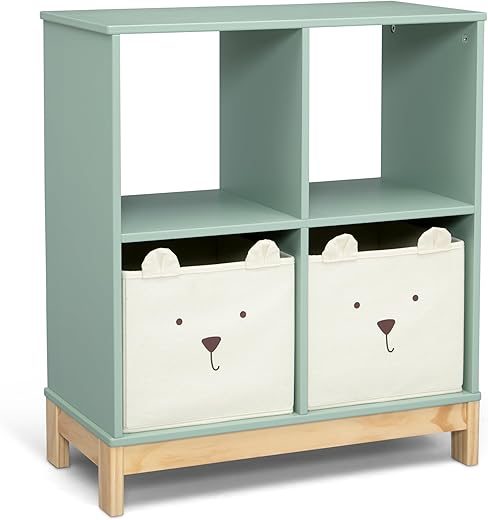 Delta Children Brannan Bear Bookcase With Bins