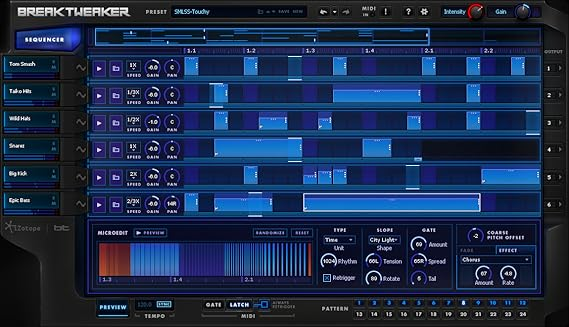 iZotope, Inc. BreakTweaker: Virtual Instrument Plug-in