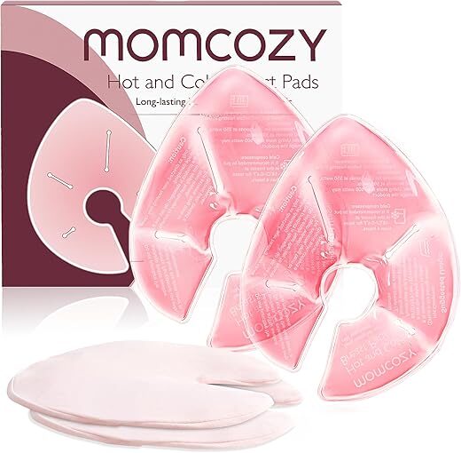 Momcozy Breast Therapy Packs, Hot And Cold Pads, 2 Pack