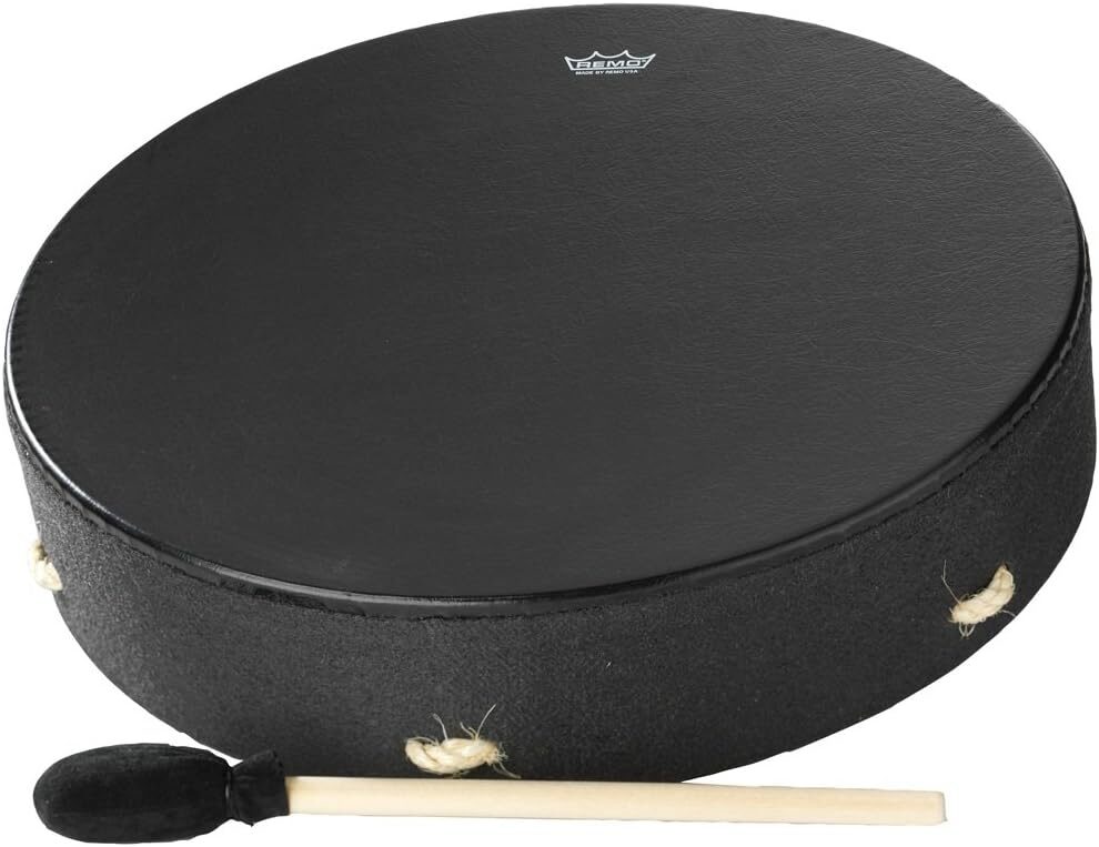 Remo Buffalo Drum – Black Earth, 16
