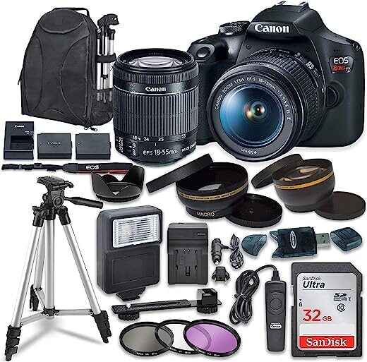 Canon EOS Rebel T7 2727C002 Digital SLR Camera
