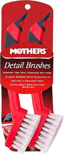 Mothers Car Detailing Brush for Stain Removal