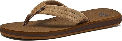 Quiksilver Carver Suede 3 Point Flip Flop