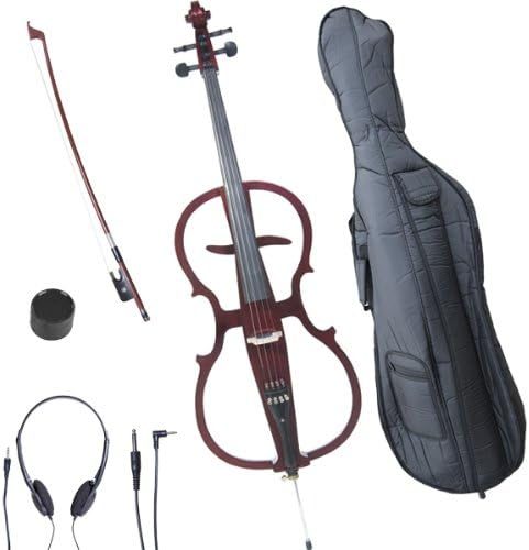 Cecilio CECO-1DW Ebony Electric Silent Cello