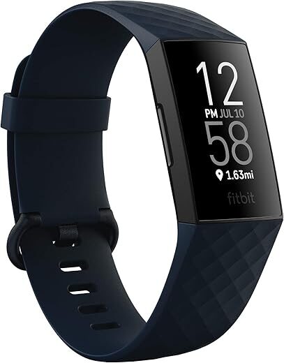 Fitbit Charge 4 Fitness Wristband – Storm Blue