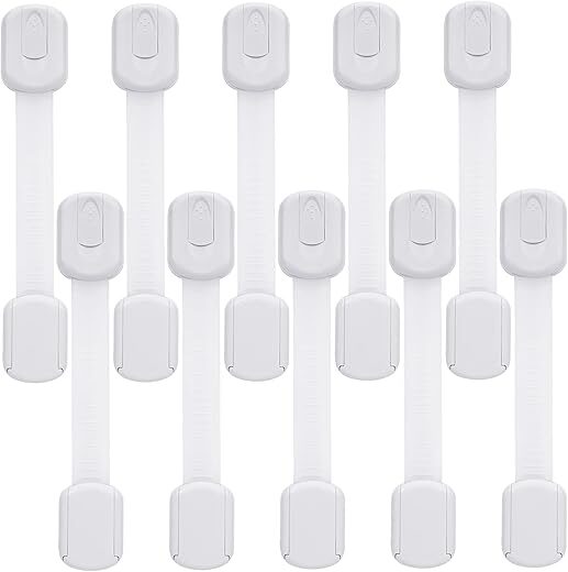 Goodv Child Safety Cabinet Locks – 10 Pack
