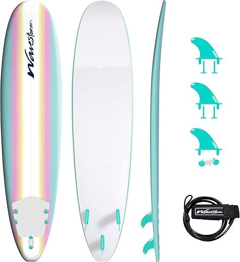 WAVESTORM Classic Soft Top 8ft Surfboard