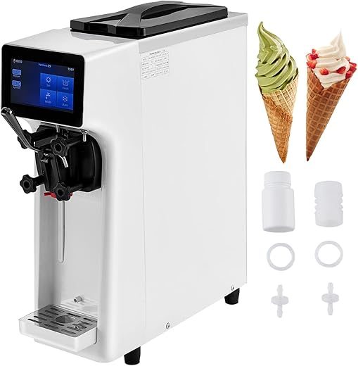VEVOR Commercial Ice Cream Maker, 1000W, Touch Screen
