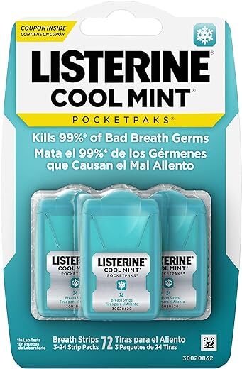 Listerine Cool Mint Pocketpaks Breath Strips