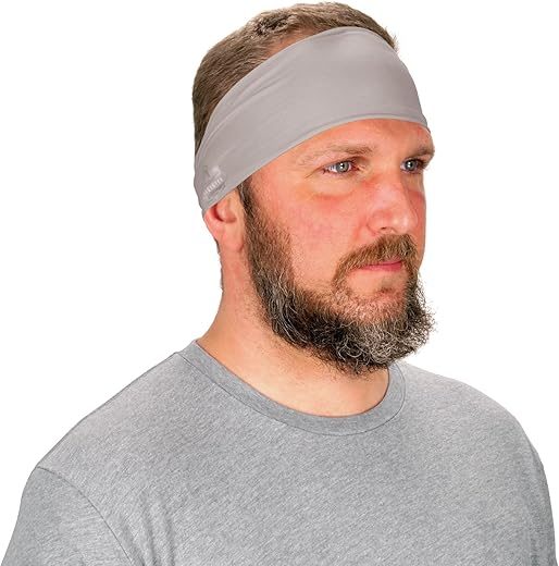 Ergodyne Cooling Headband-Performance Knit, Gray