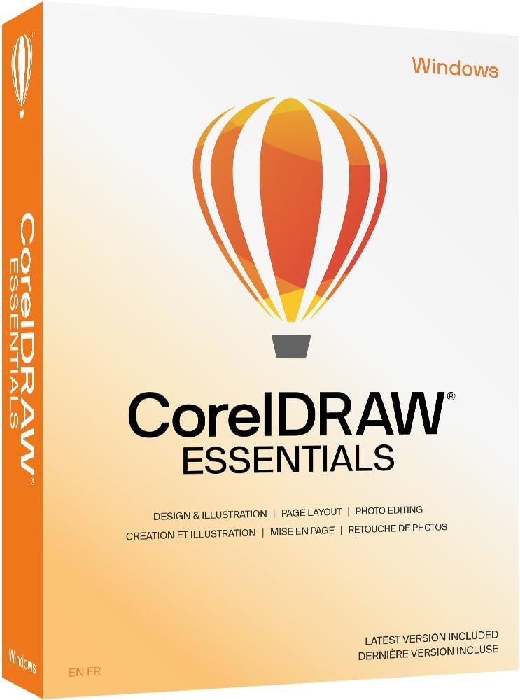 Corel CorelDRAW Essentials 2024 | Graphics Design Software For Occasional Users | Illustration, Layout, And Photo Editing By Author’s Name
