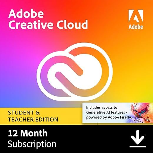 Adobe Creative Cloud All Apps | Student & Teacher