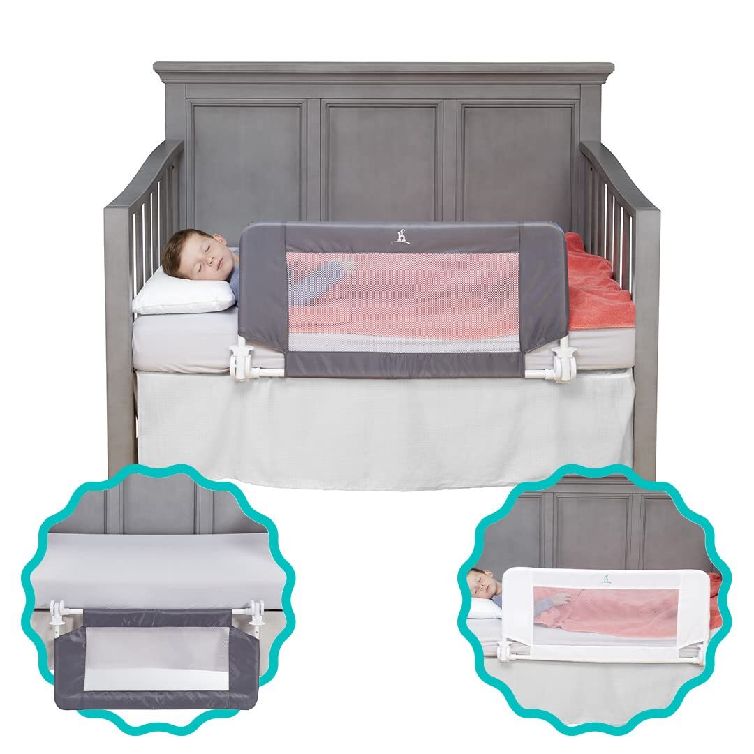 hiccapop Crib Bed Rail For Toddlers