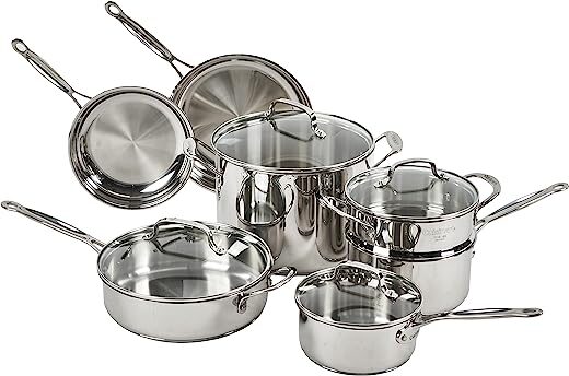Cuisinart Chef’s Classic 11-Piece Cookware Set MCP-11N