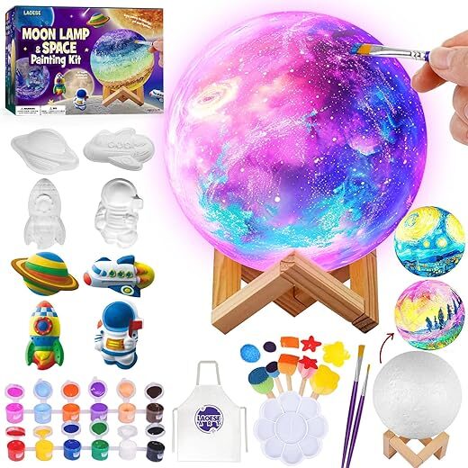 LAOESE DIY Moon Lamp Kit, Cool Gifts