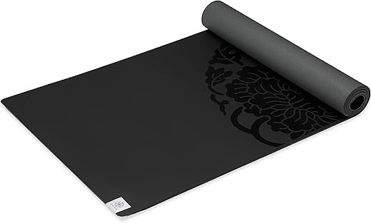 Gaiam Dry-Grip Non-Slip 5mm Yoga Mat