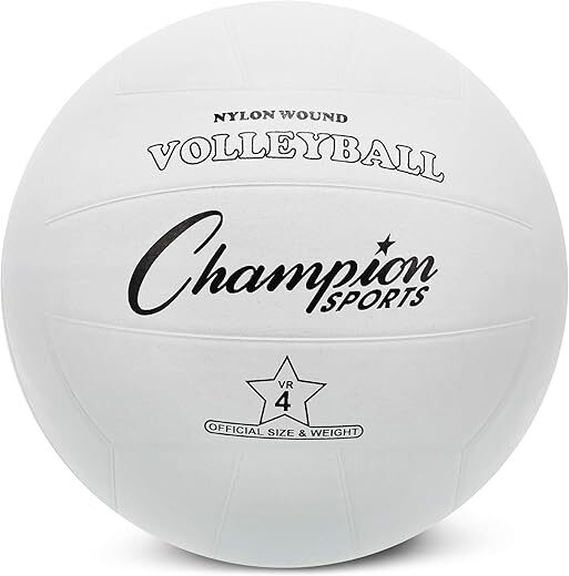 Champion Sports Durable Rubber Volleyball for All Levels