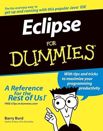 Eclipse For Dummies By Author’s Name