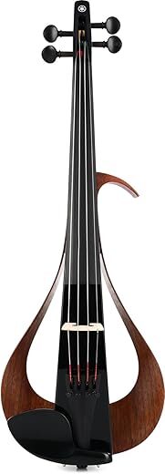 YAMAHA Electric Violin-YEV104BL-Black-4 String