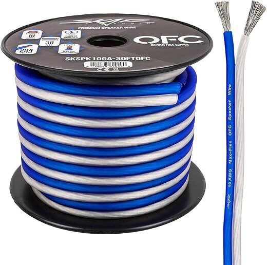 Skar Audio Elite 10 Gauge Oxygen-Free Copper Speaker Wire