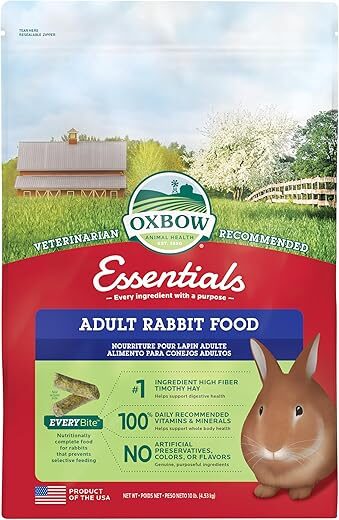 Oxbow Essentials Adult Rabbit Food – All Natural