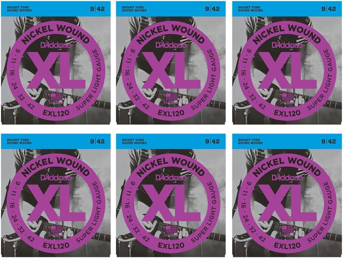 D’Addario EXL120 Super Light Electric Guitar Strings