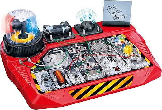 Explore Scientific Explore Science 50 Electronic And Circuits Experiment Kit For Kids Ages 8+ Building Electrical Circuits Is A Snap- STEM