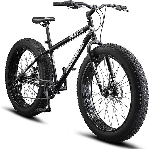 Mongoose Fat Tire Mountain Bike, 26-Inch Wheels