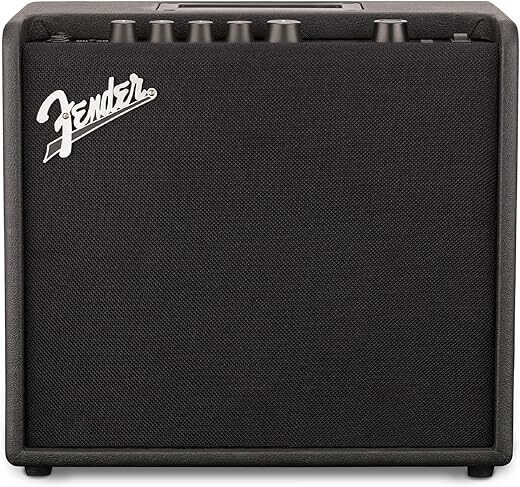 Fender Fender Mustang LT25 Guitar Amp, 25-Watt Combo Amp, with 2-Year Warranty, 30 Preset Effects with USB Audio Interface for Recording