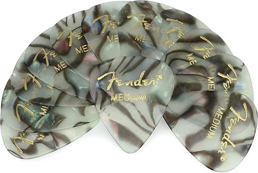 Fender Fender Premium Celluloid Guitar Picks 351 Shape