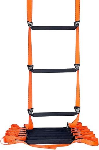 FKNGS Fire Escape Ladder, 26.2 Feet Safety