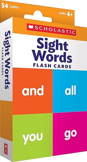 Flash Cards: Sight Words by Author’s Name