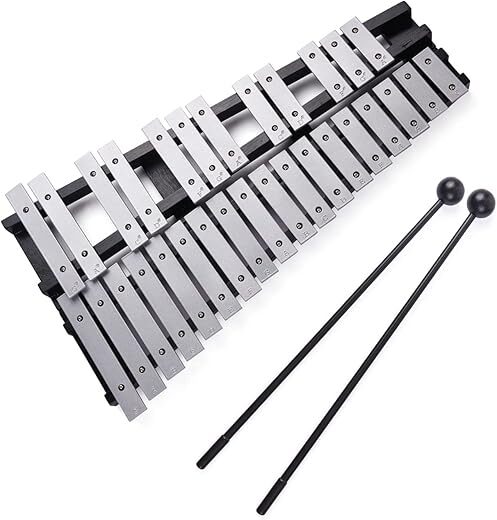 Btuty Foldable 30 Note Glockenspiel Xylophone