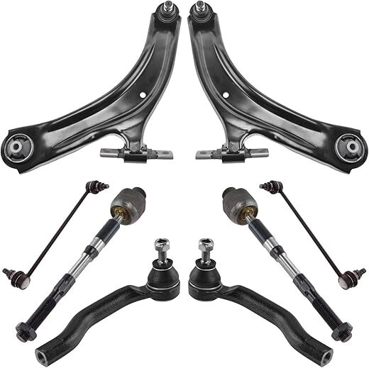 TRQ Front Steering & Suspension Kit for Nissan Rogue