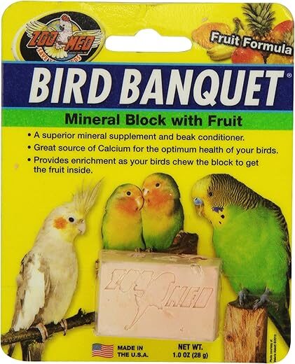 Zoo Med Fruit Bird Banquet Block, Small